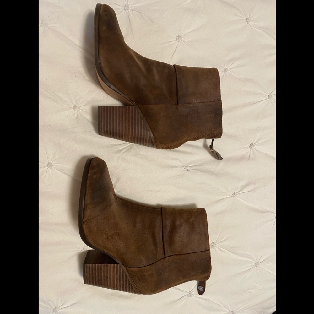 Rag and Bone Newbury suede brown boots